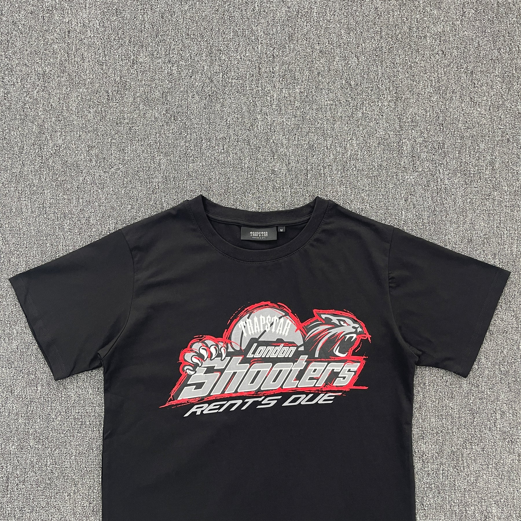 Camisa Trapstar x Nemzzz “Shooters” ( Preta )