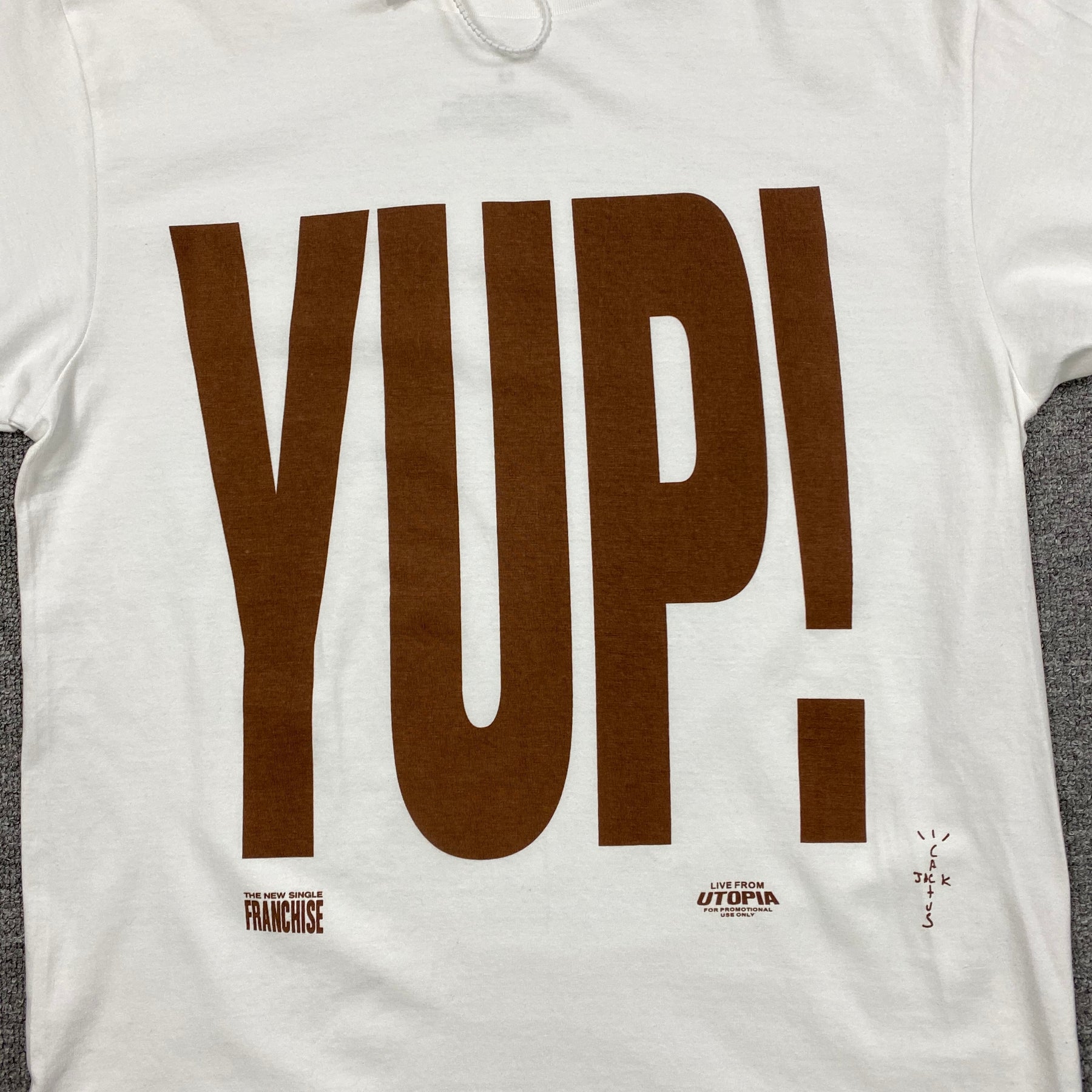 Camisa Cactus Jack Franchise “Yup”