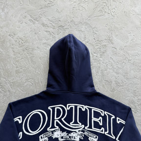 Conjunto Corteiz “Cortears Royale Zip” (Navy)