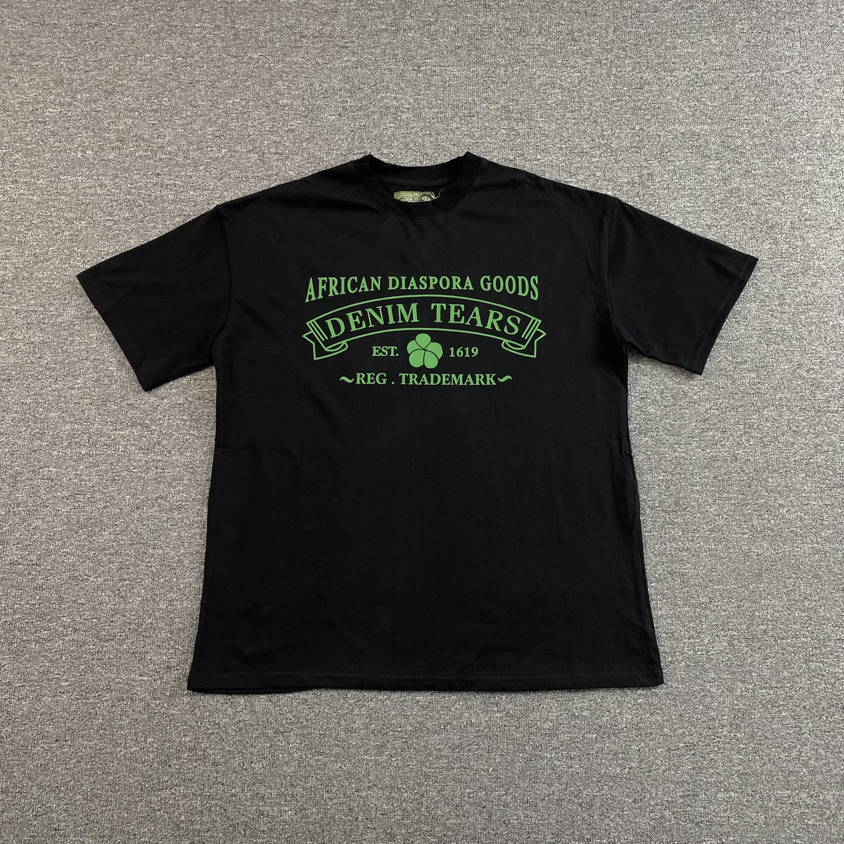 Camisa Denim Tears “African Diaspora Goods” ( Preta )