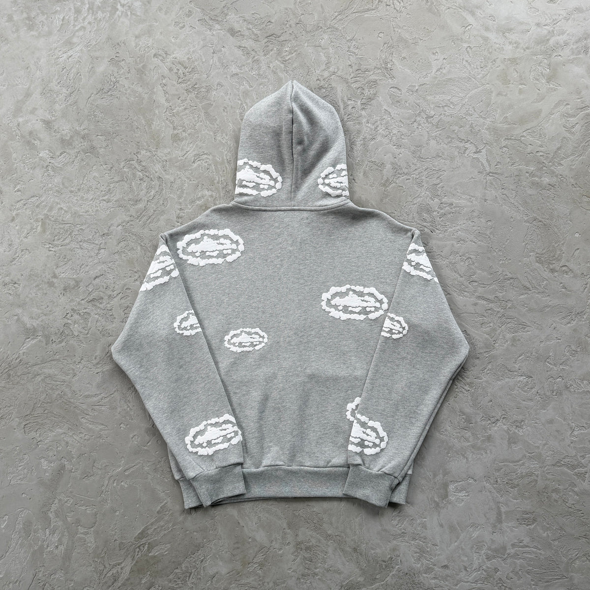 Conjunto Corteiz x Denim Tears ( Cinza )