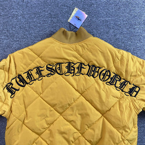 Jaqueta Corteiz “Olde English Quilted” ( Amarelo )