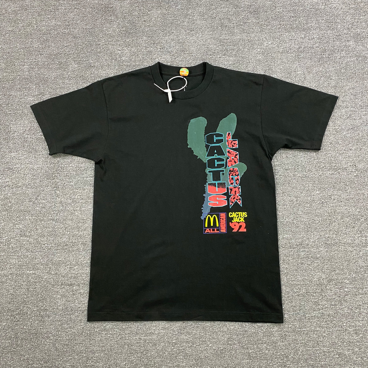 Camisa Cactus Jack x Mc Donald's “92” ( Preta )