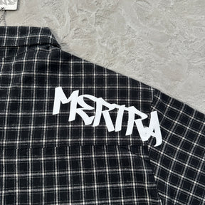 Camisa Mertra “Plaid Shirt” ( Preta )