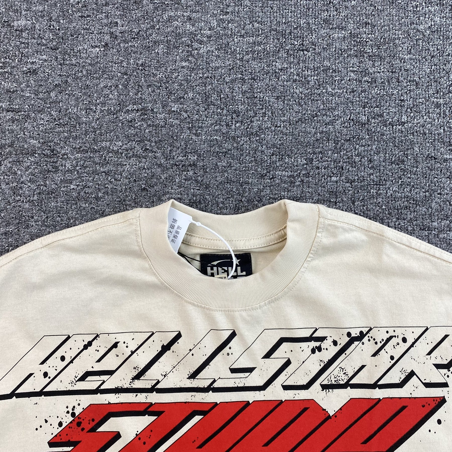 Camisa Hellstar  "Cranium Cream”