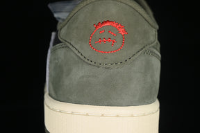 Air Jordan 1 Low x Travis Scott “Black Olive”