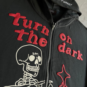 Moletom Broken Planet “Skeleton Zip Up”