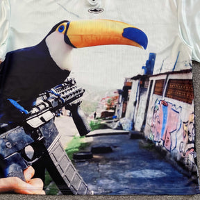 Camisa Corteiz “Narco Pets Mesh”