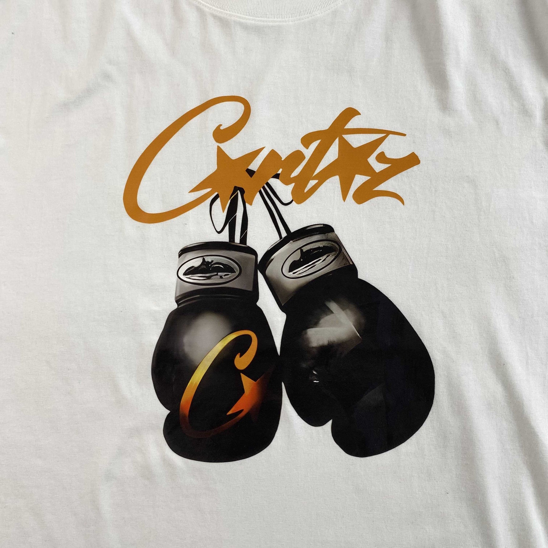 Camisa Corteiz “Boxing Gloves” ( Branca )