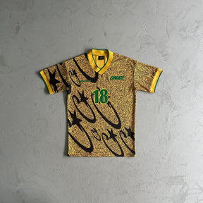 Camisa Corteiz “Printed” ( Preta e Amarela )