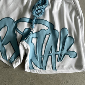 Conjunto Syna World Verão ( Branco e Azul )