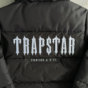 Jaqueta Trapstar “Decoded Puffer” ( Preta Com Branco )