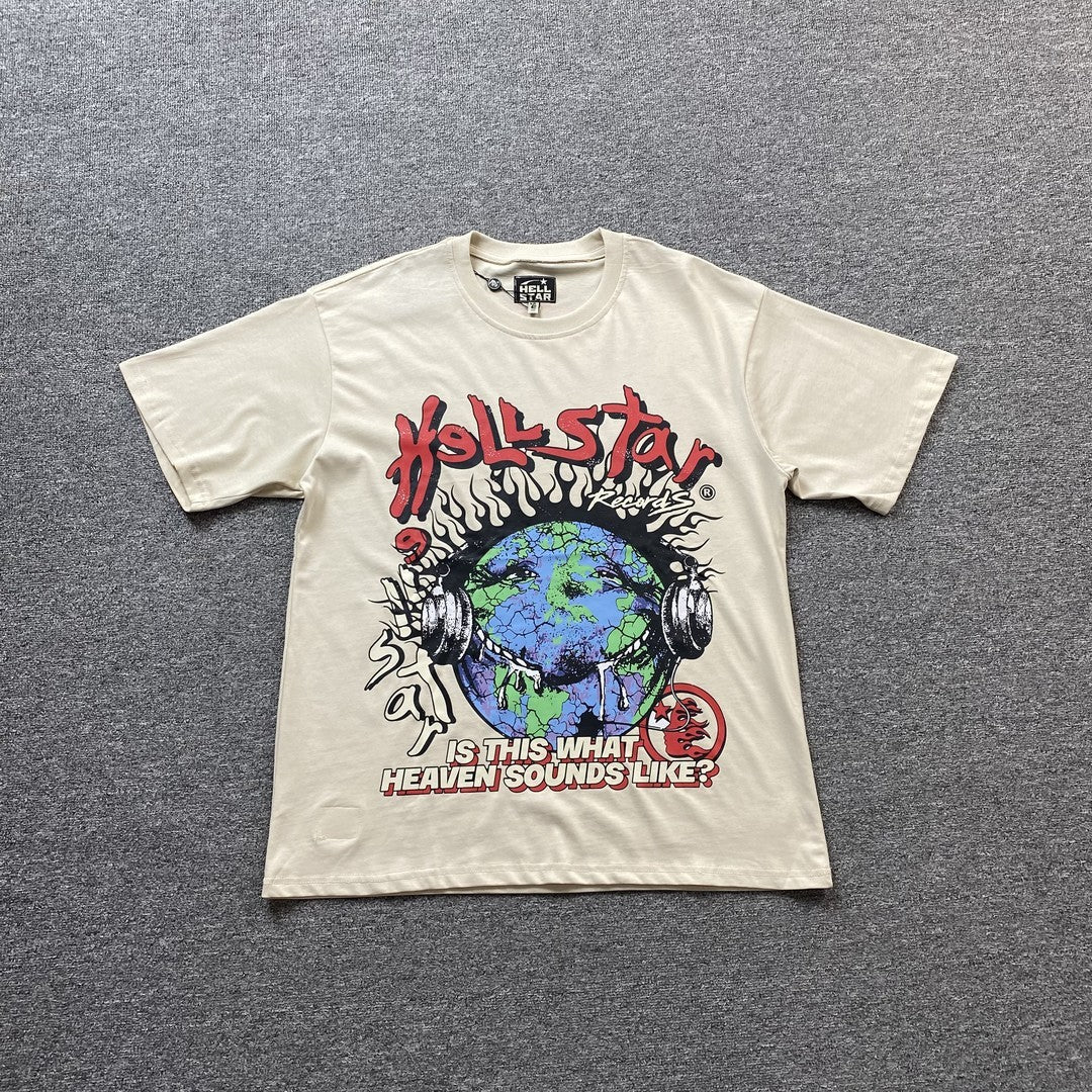 Camisa Hellstar “Heaven On Earth” ( Bege )