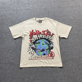 Camisa Hellstar “Heaven On Earth” ( Bege )