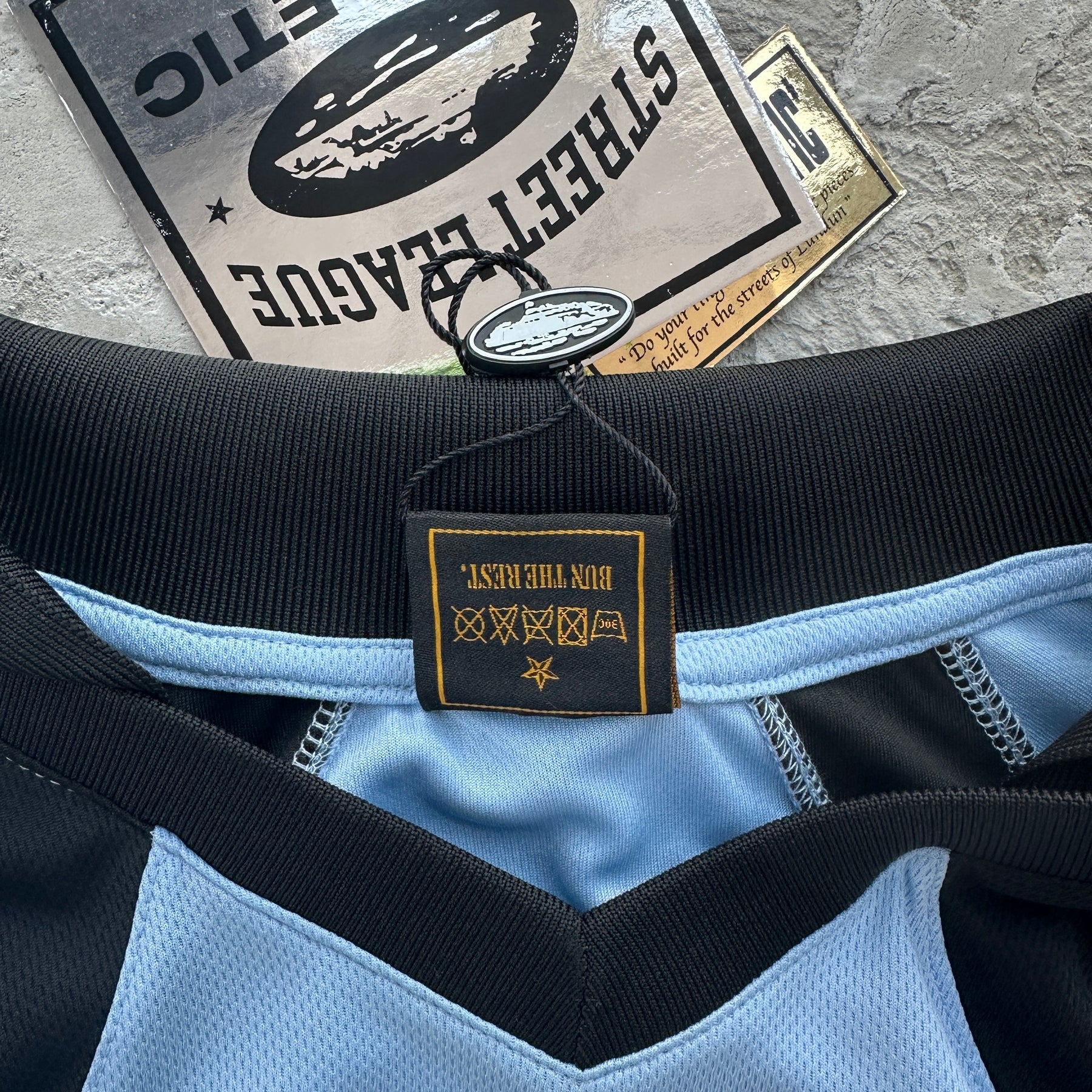 Camisa Corteiz “Panel Jersey” ( Azul )