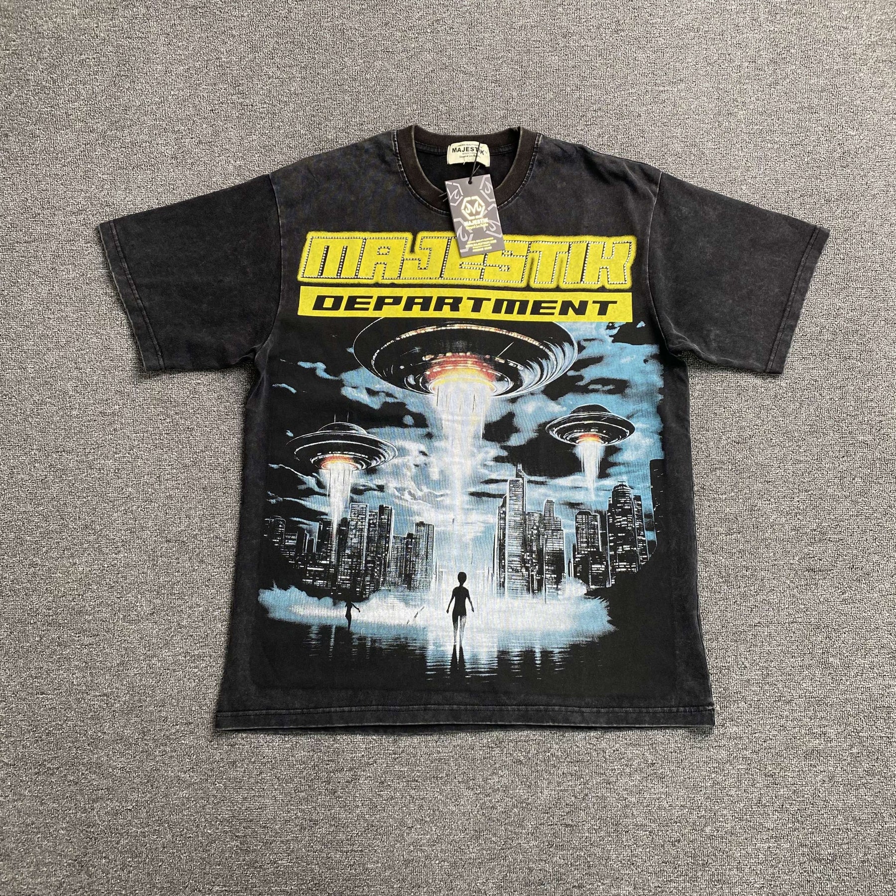 Camisa Majestik “Alien Invasion”