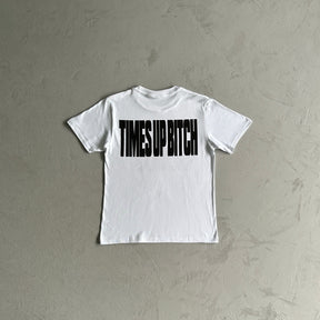 Camisa Corteiz “Times Up Bitch” ( Branca )