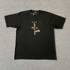 Camisa Cactus Jack ”Jack's Topia” ( Preta )