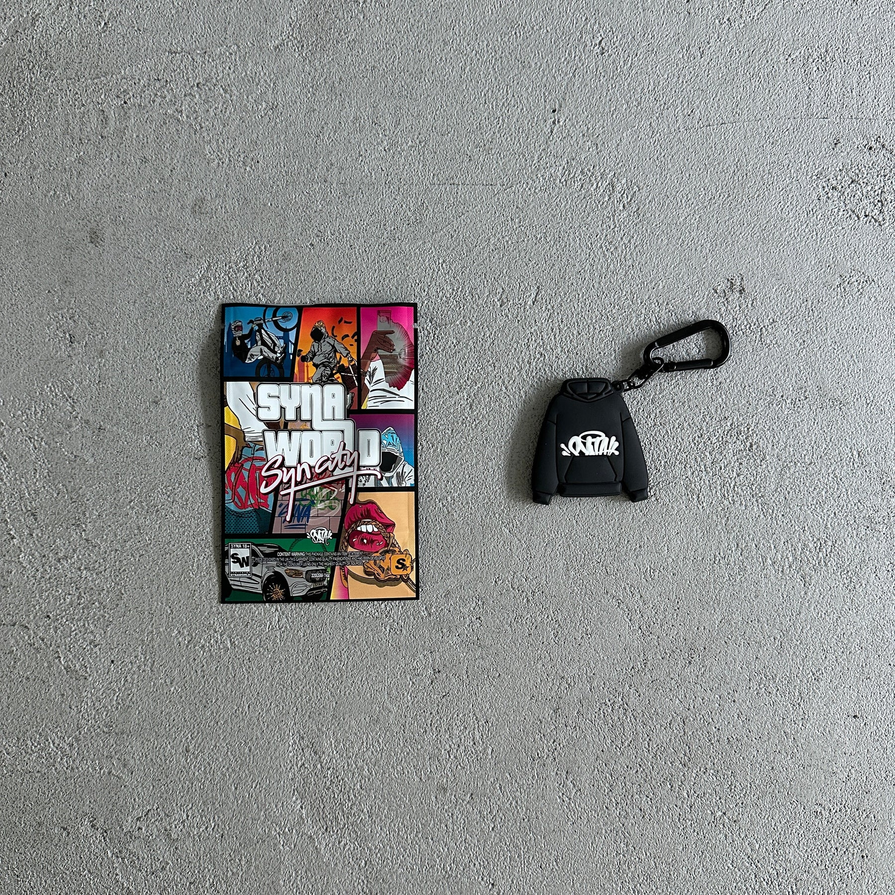 Conjunto Syna World “Crest Oth“ ( Branco e Preto)