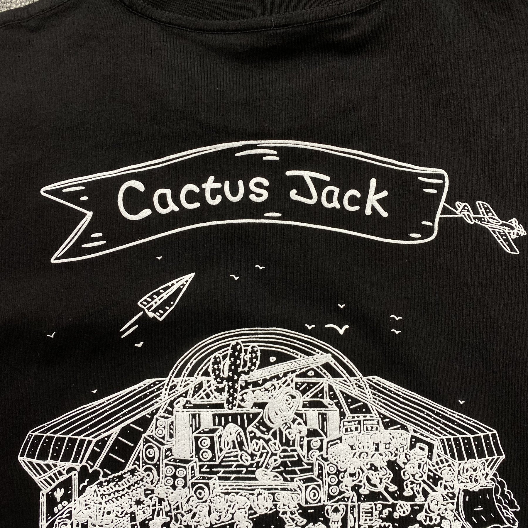 Camisa Cactus Jack “JDDay” ( Preta )