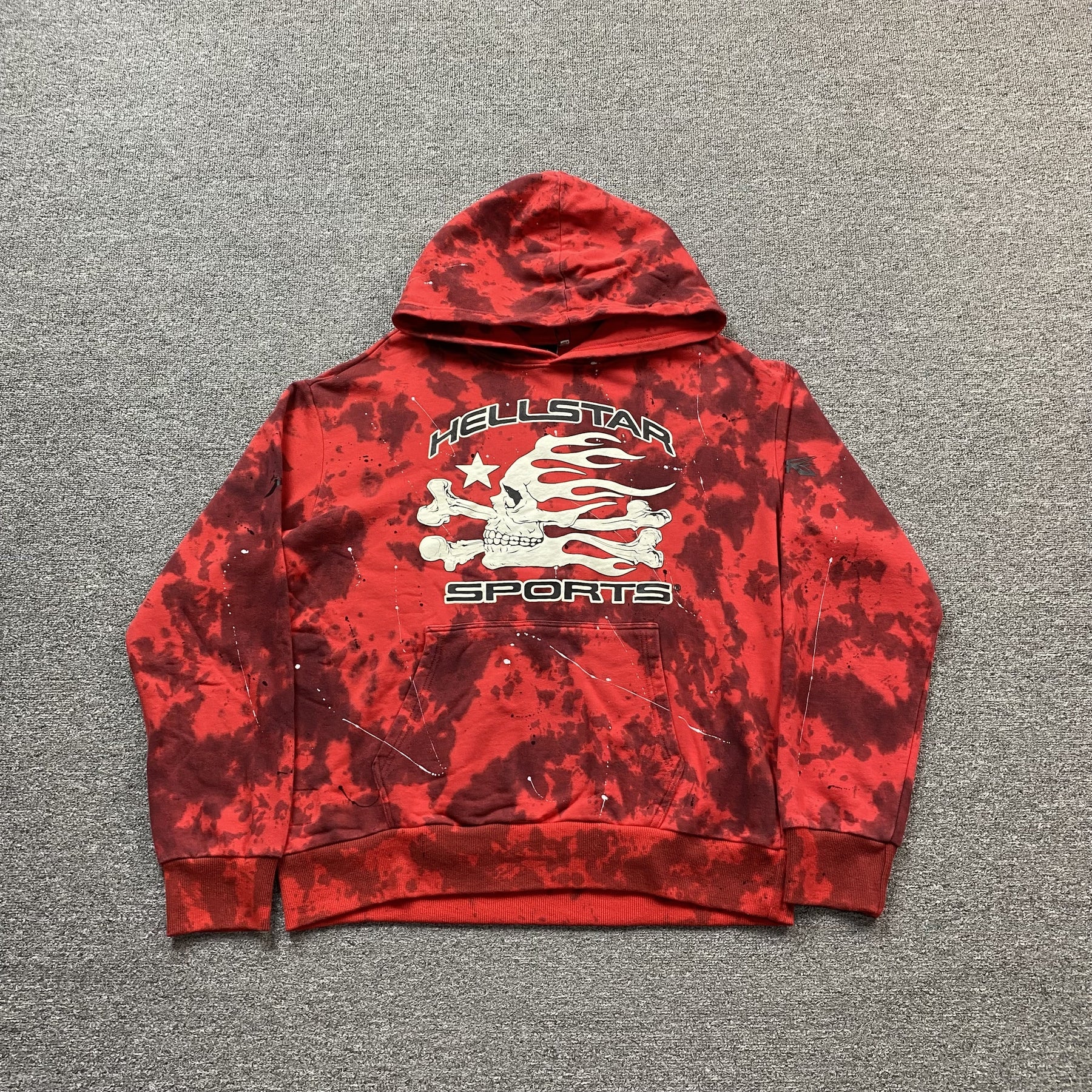 Moletom Hellstar “Sports Tie-Dye Skull”