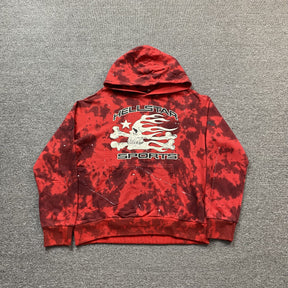 Moletom Hellstar “Sports Tie-Dye Skull”