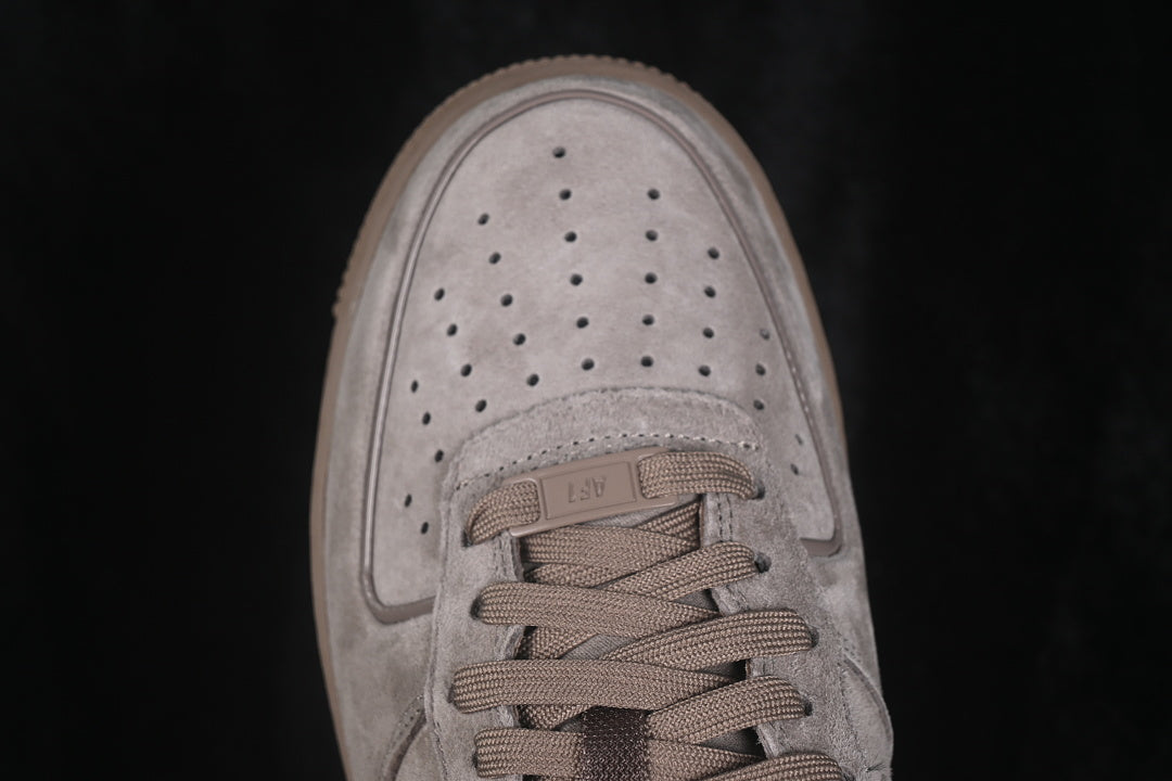 Air force 1 “Suede Glossy Mink Brown”