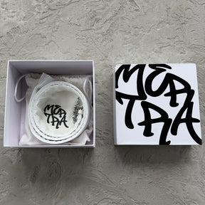 Cinto Mertra “Debossed” ( Branco )