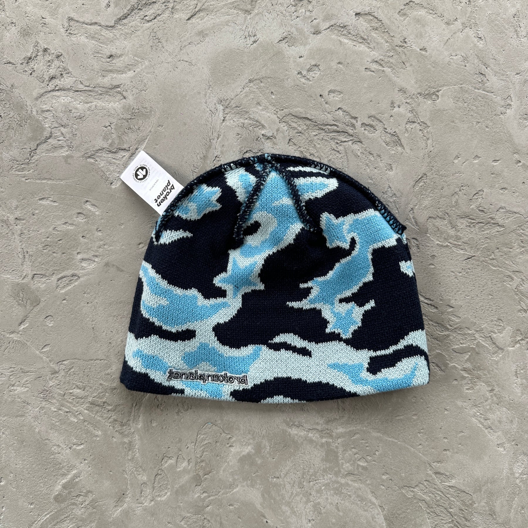 Touca Broken Planet “Star Camo Beanie” ( Azul )