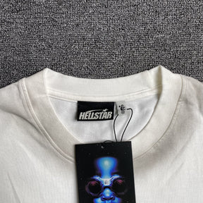 Camisa Hellstar “Box Logo Camo” ( Branca )