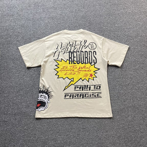 Camisa Hellstar “Hollywood CA” ( Bege )