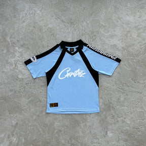 Camisa Corteiz “Panel Sky Blue Jersey”