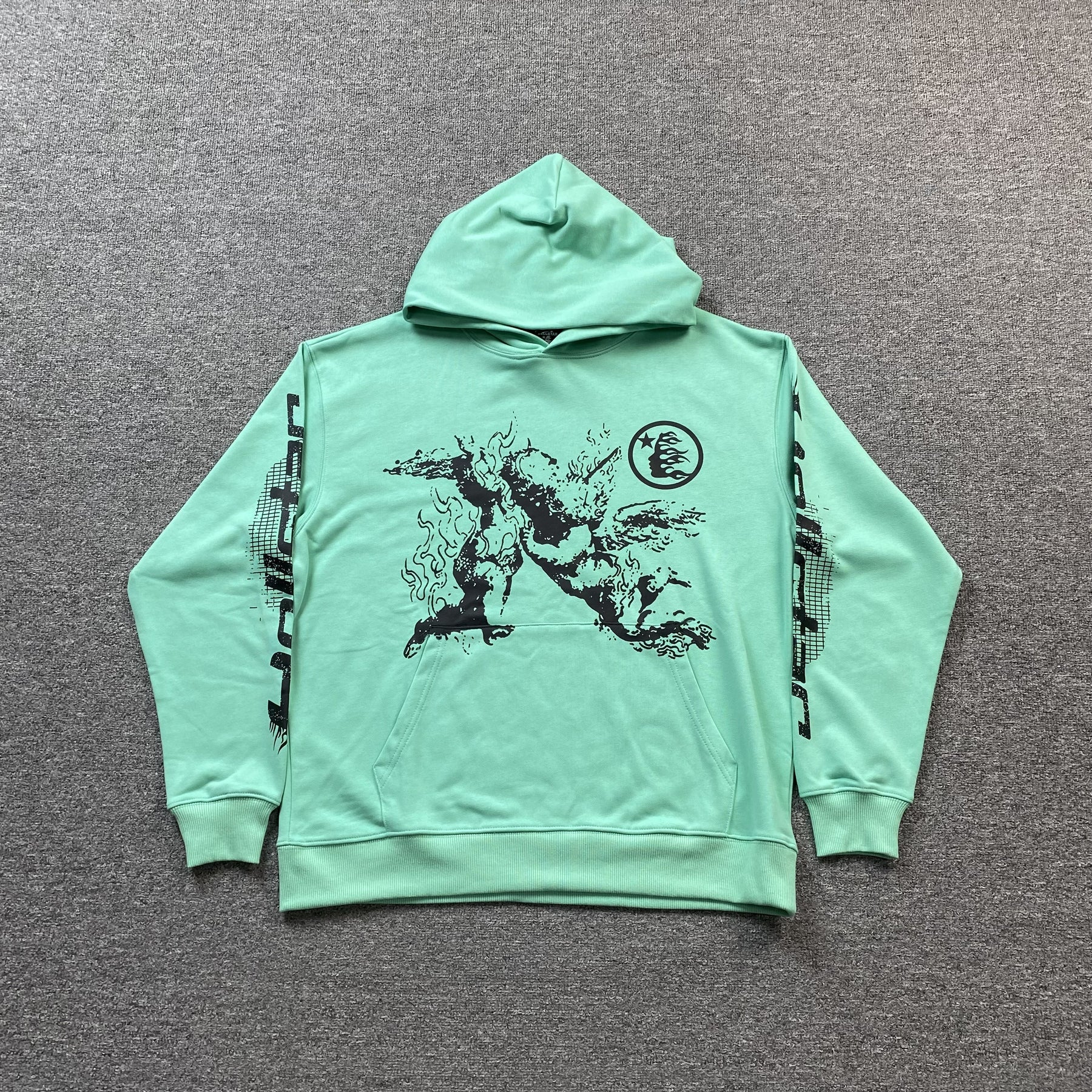 Moletom Hellstar “Path to Paradise” ( Verde )