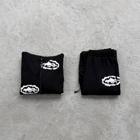 Conjunto Corteiz x Denim Tears ( Preto )