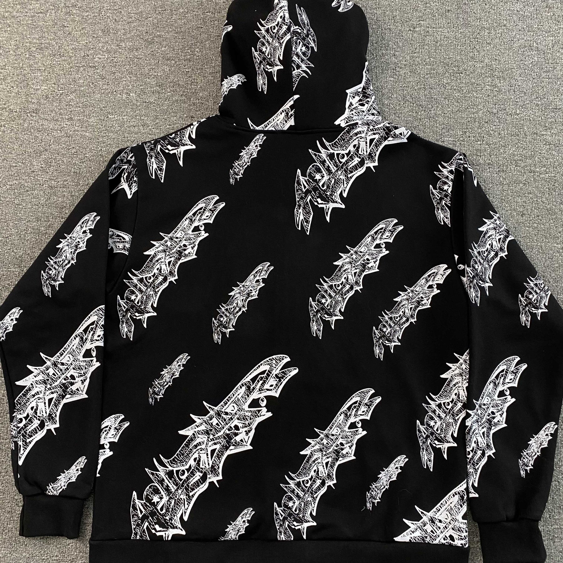Moletom Hellstar “ Roll Print Graffiti” ( Preto )