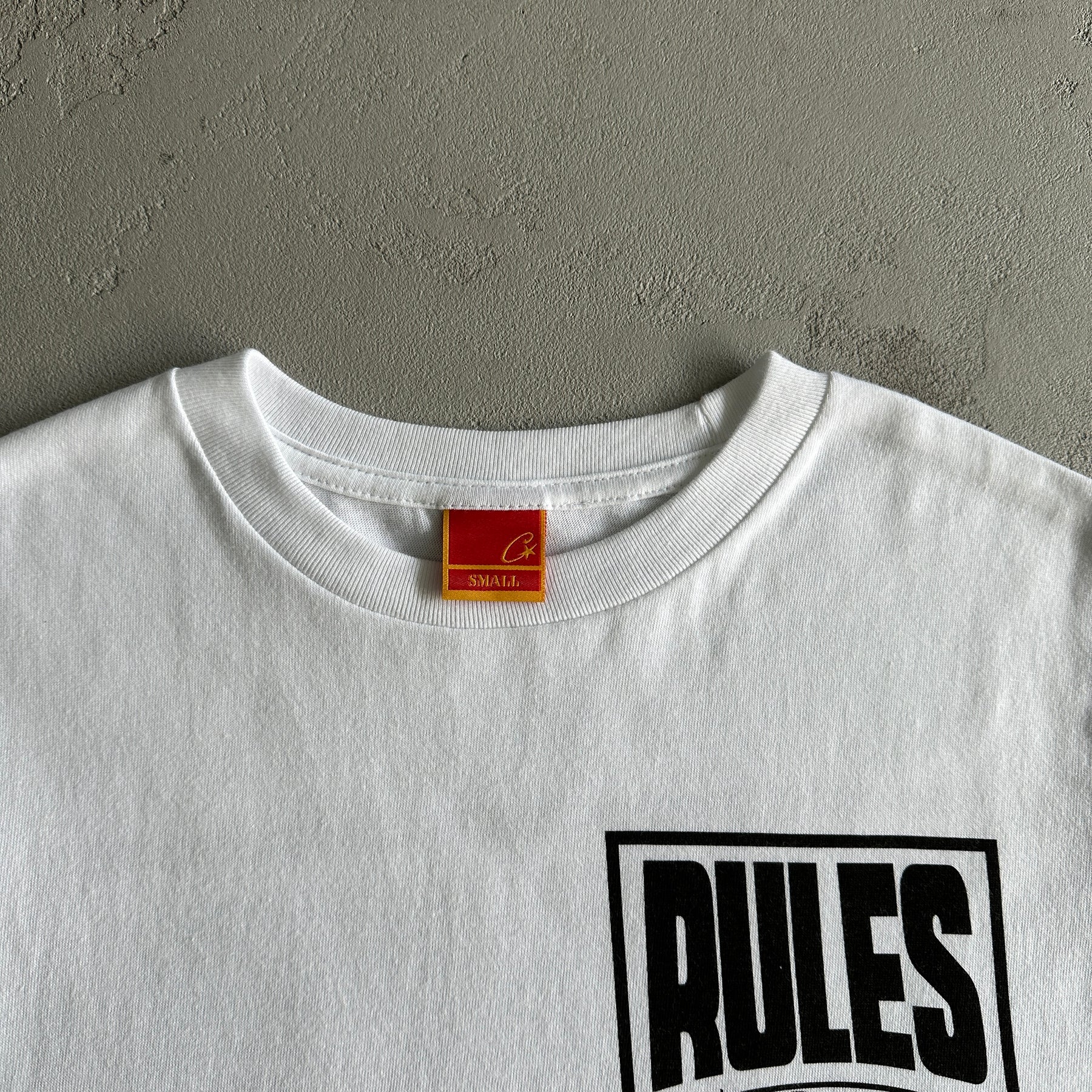 Camisa Corteiz “Rules the World" ( Branca )