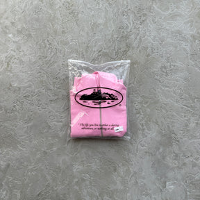 Moletom Corteiz “Hybrid Jacquard Knit ” ( Rosa )