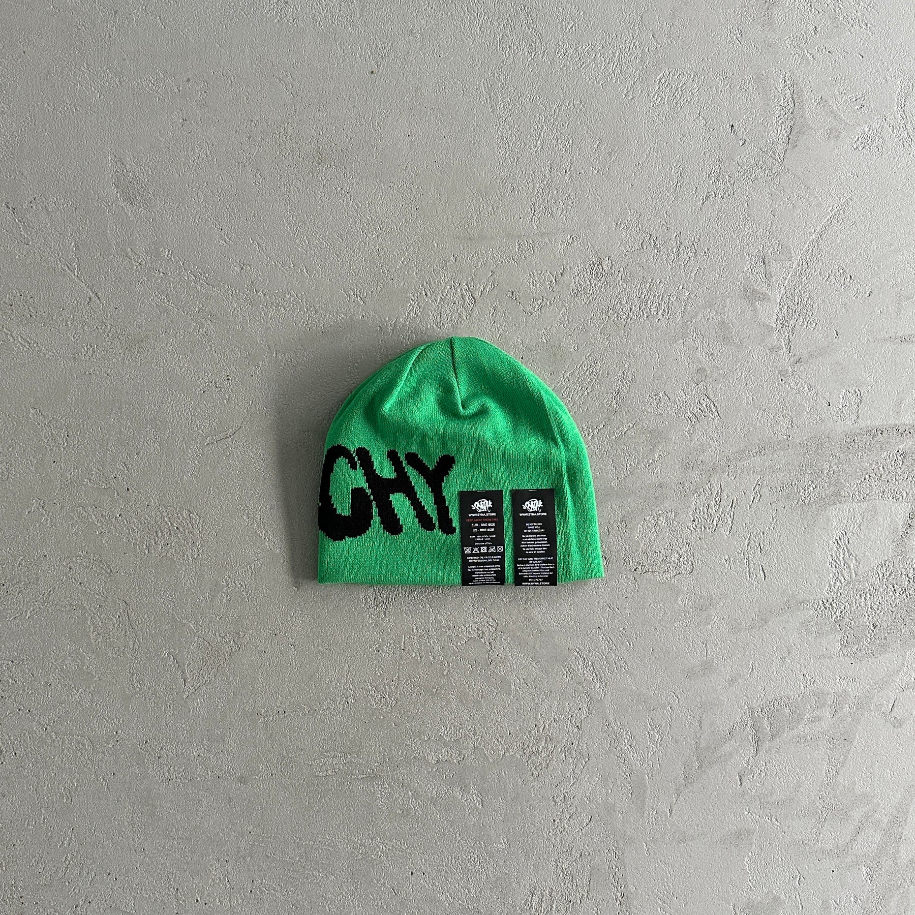 Touca Syna World “Grnblk” ( Preta com Verde )