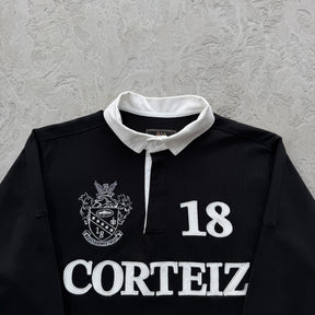 Sueter Corteiz “Paneled Rugby” ( Preto )