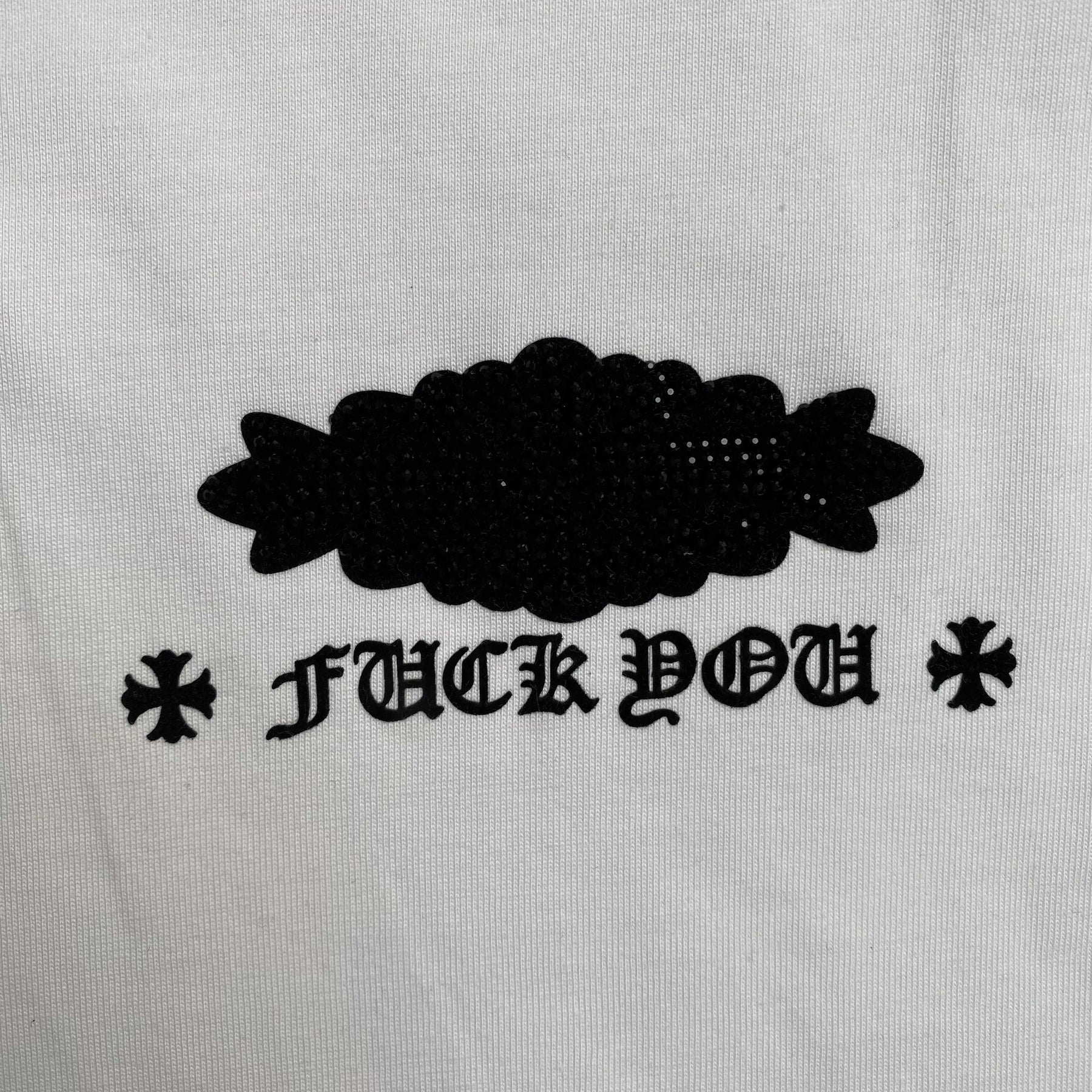 Camisa Chrome Hearts “Fuck You” ( Branca )