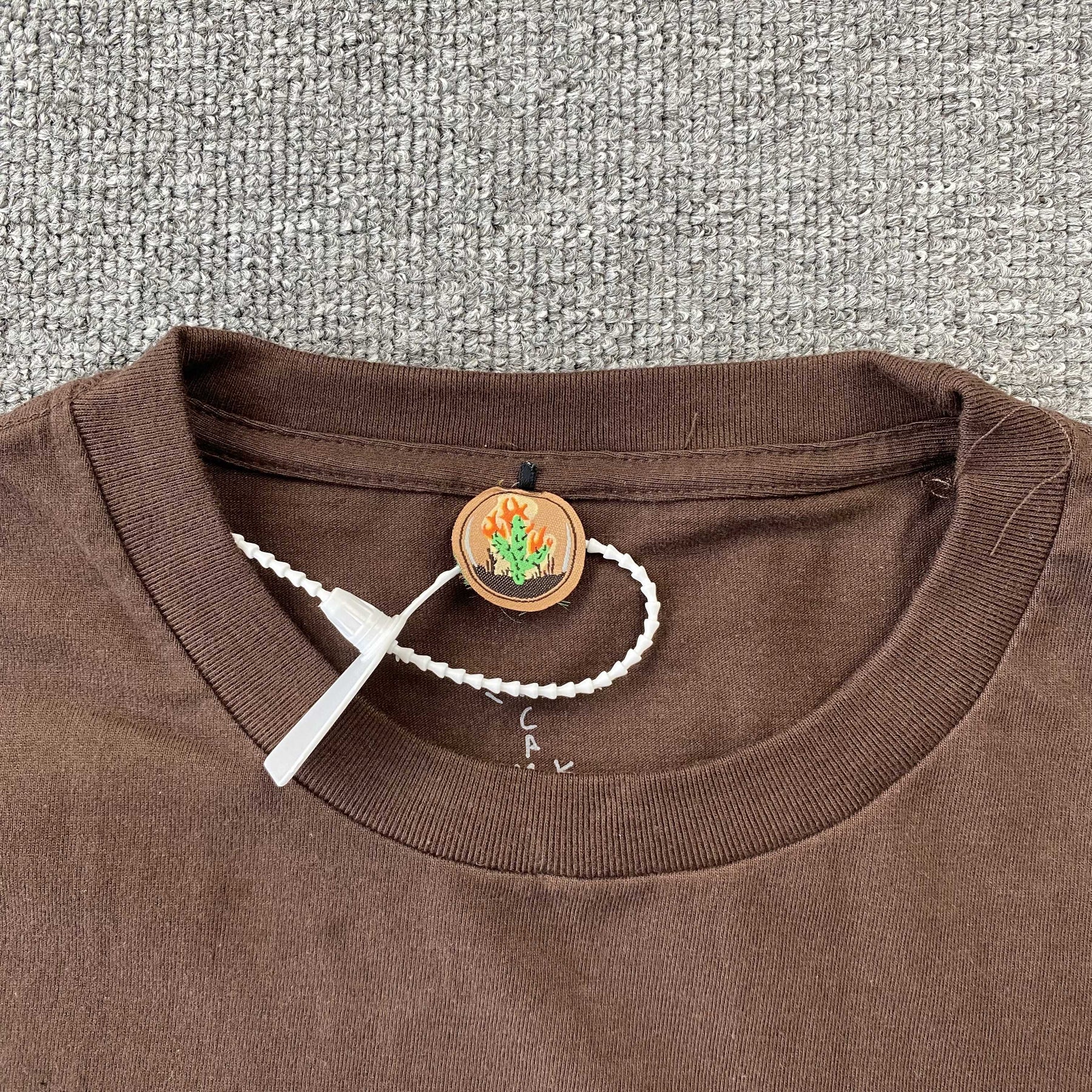 Camisa Cactus Jack ”Jack's Topia” ( Marrom )