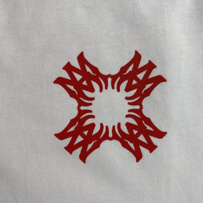 Camisa Amiri “Red Ma Quad T” ( Branca e Vermelha )