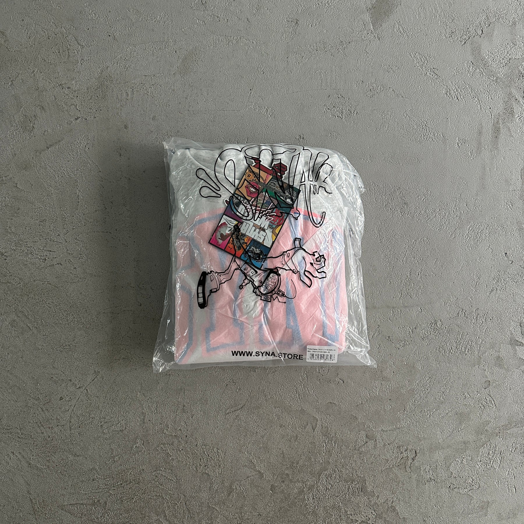 Conjunto Syna World “Crest Oth“ ( Cinza e Rosa )