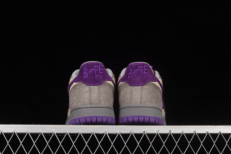 BAPE STA “Mist Grey Royal Purple”