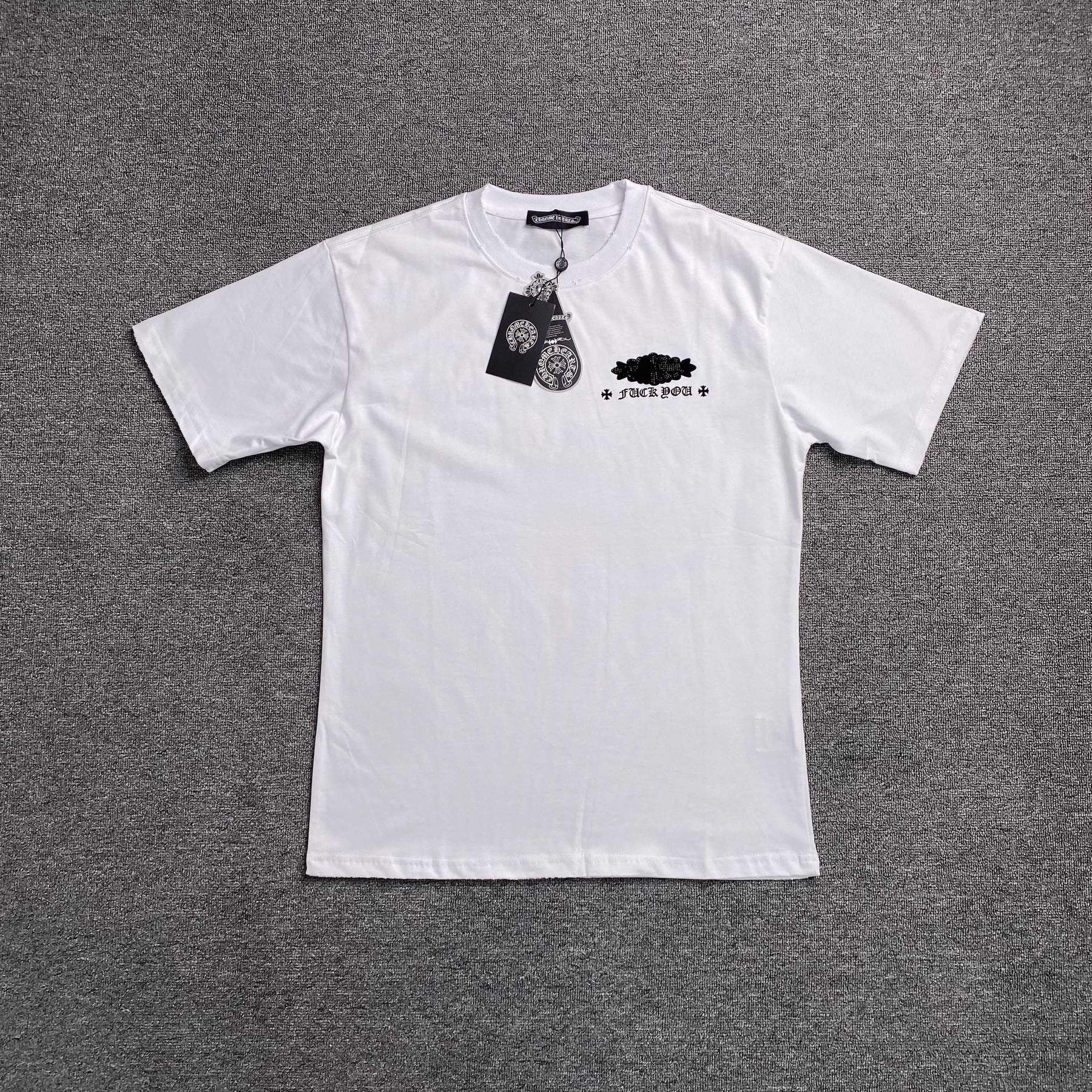 Camisa Chrome Hearts “Fuck You” ( Branca )