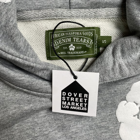 Conjunto Denim Tears ( Cinza com Branco )