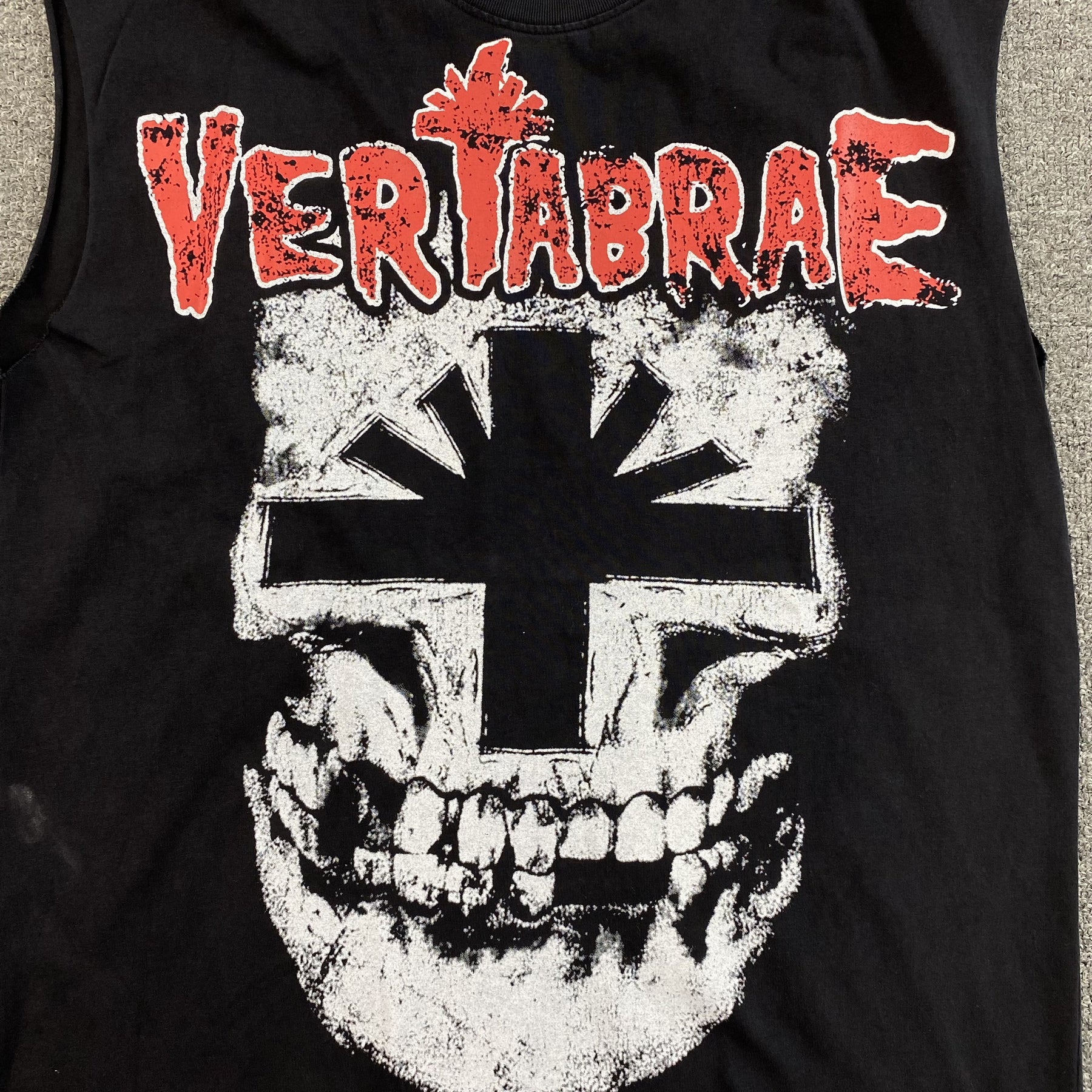 Camisa Vertabrae “Washed Black”