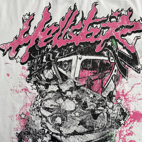 Camisa Hellstar “Peace is a Journey” ( Branca )