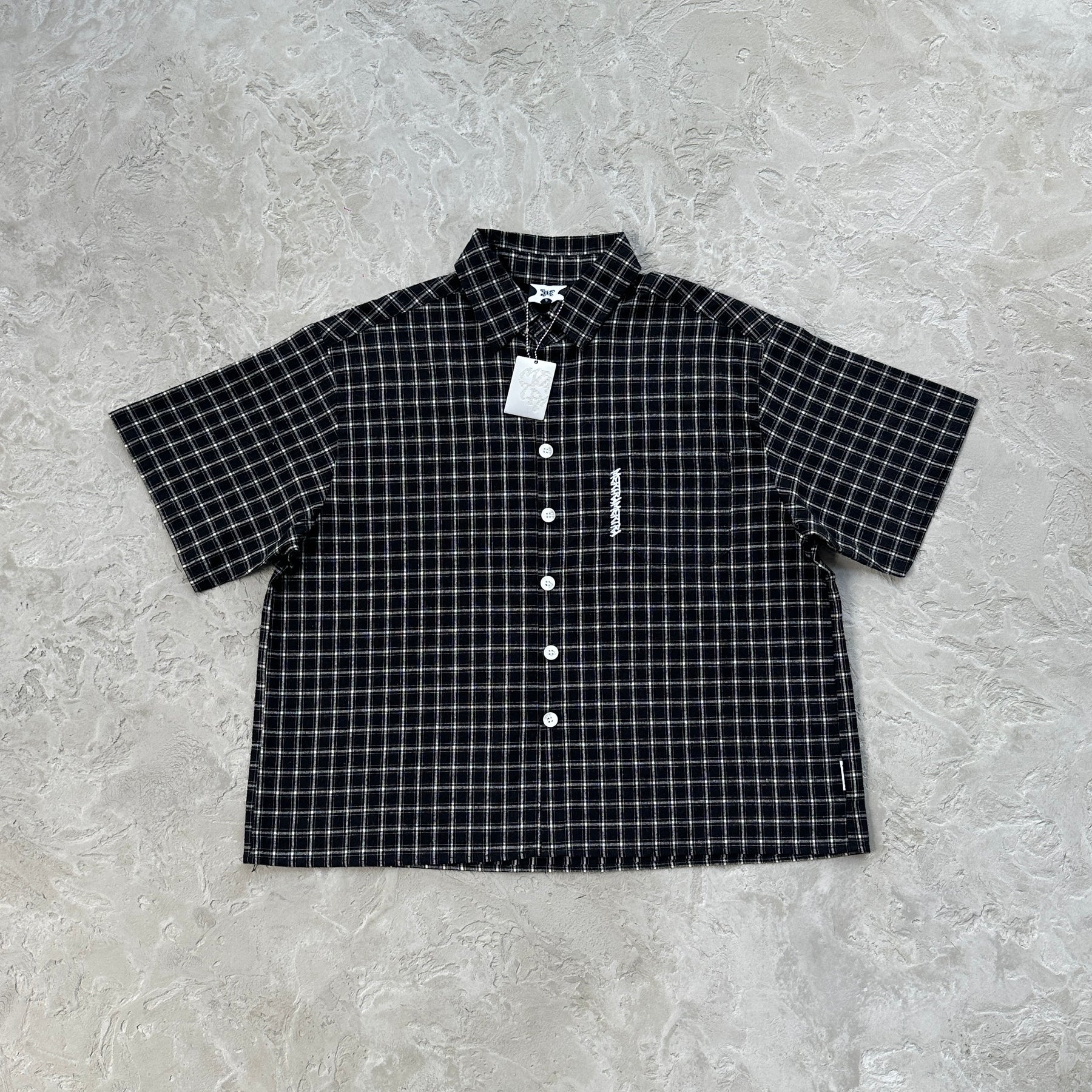 Camisa Mertra “Plaid Shirt” ( Preta )