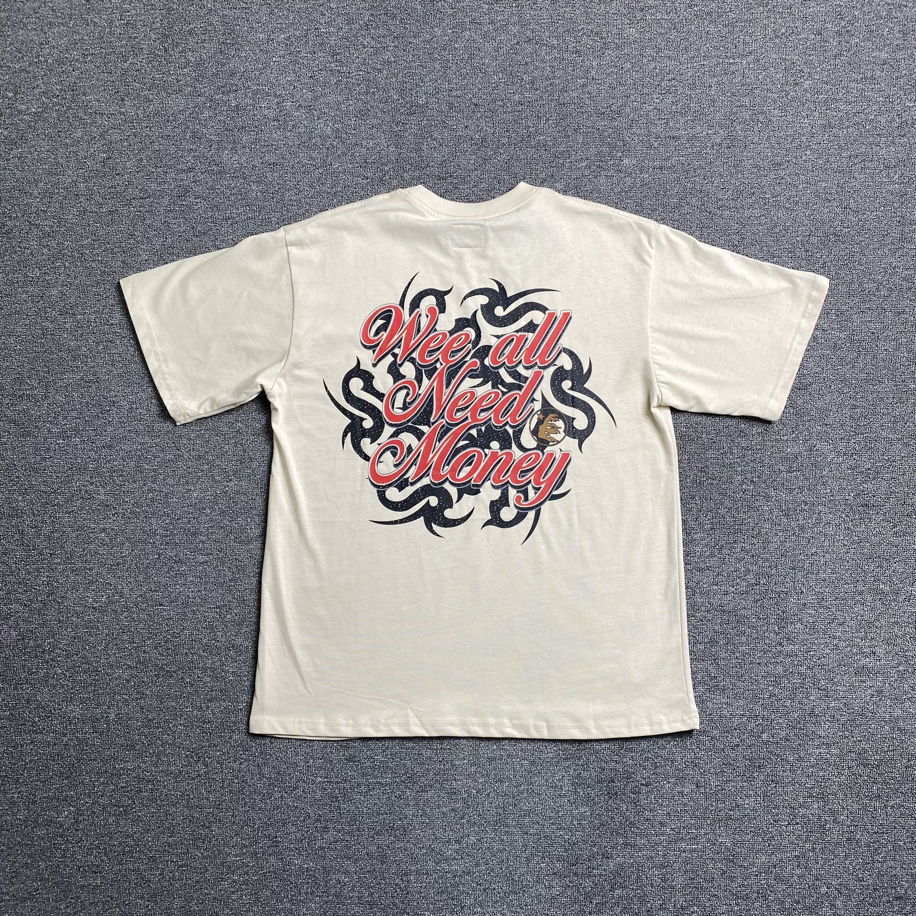 Camisa Hellstar “We all Need Money” ( Off White )
